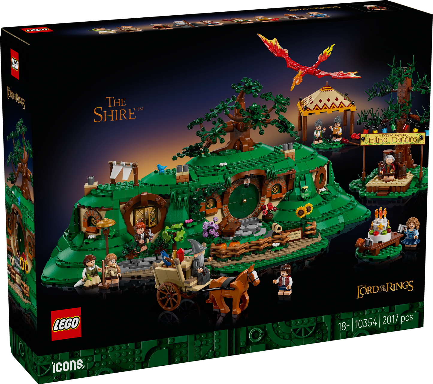 LEGO Icons: The Lord of the Rings: The Shire (10354)