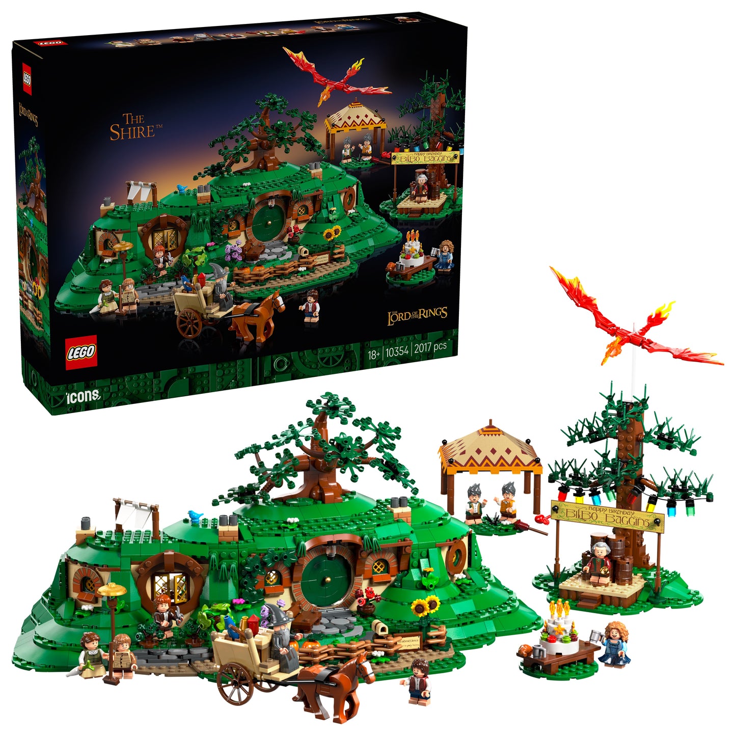 LEGO Icons: The Lord of the Rings: The Shire (10354)