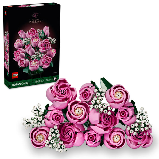 LEGO Botanicals: Bouquet of Pink Roses (10374)
