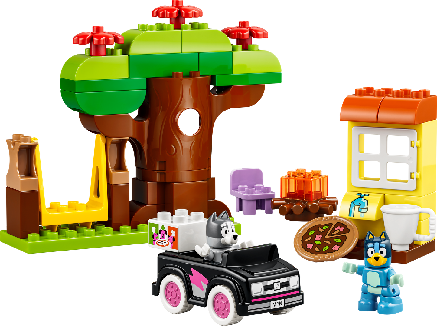 LEGO DUPLO: Bluey Pizza Girls with Muffin and Bluey (10469)