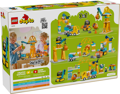 LEGO DUPLO: Town 3 in 1 Construction Site and Vehicles (10476)