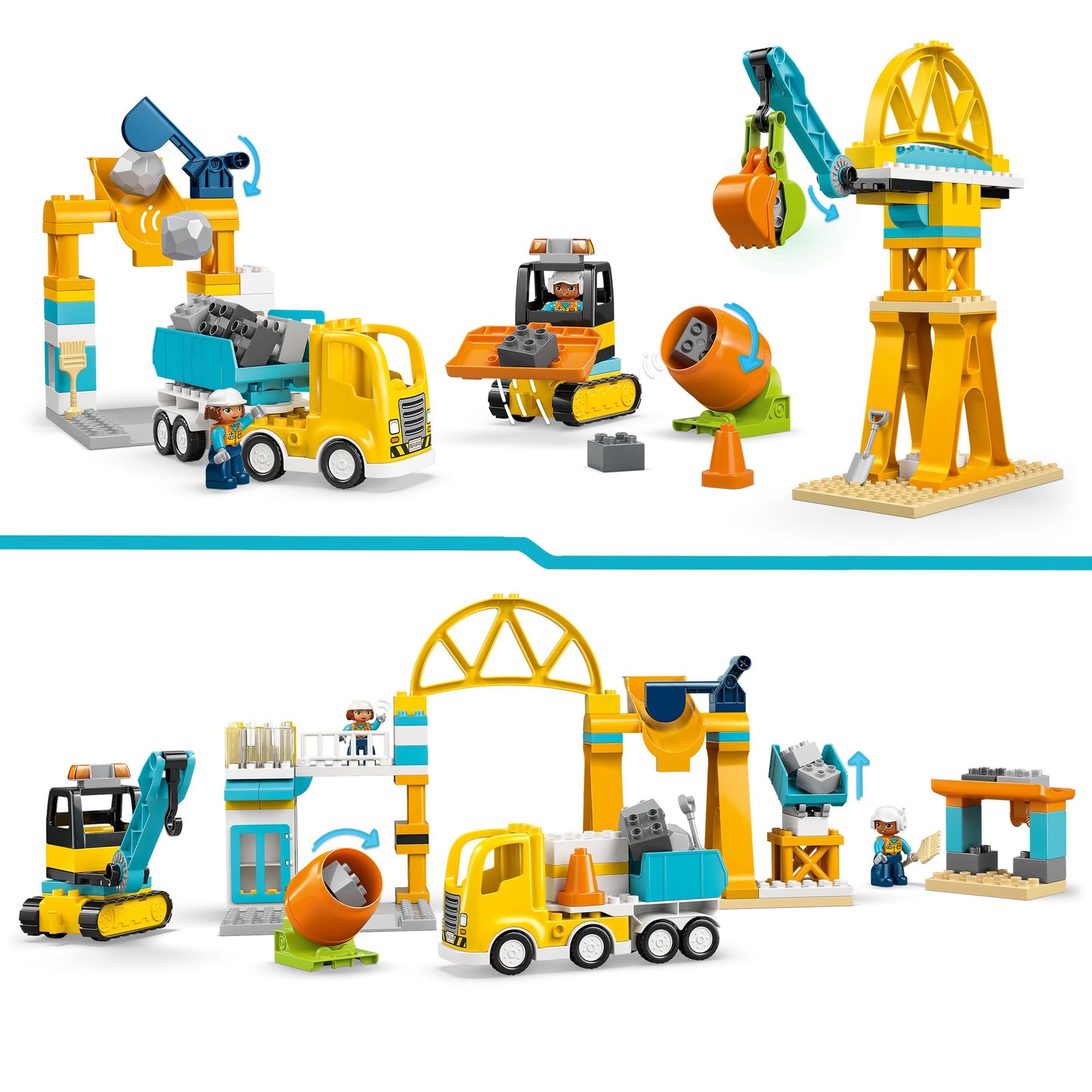 LEGO DUPLO: Town 3 in 1 Construction Site and Vehicles (10476)