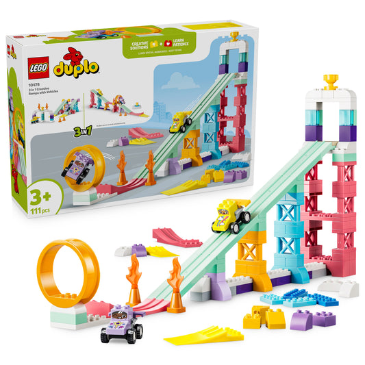 LEGO DUPLO: Town 3 in 1 Creative Ramps with Vehicles (10478)