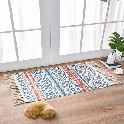 Nordic Style Cotton/Linen Rug
