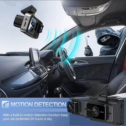 Dash Cam With Night Vision & Parking Monitor
