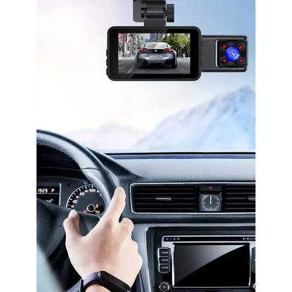 Dash Cam With Night Vision & Parking Monitor