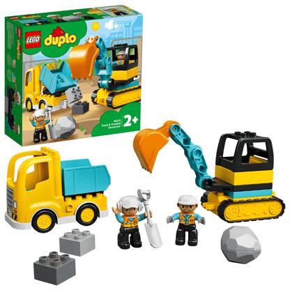 LEGO DUPLO: Truck & Tracked Excavator (10931)