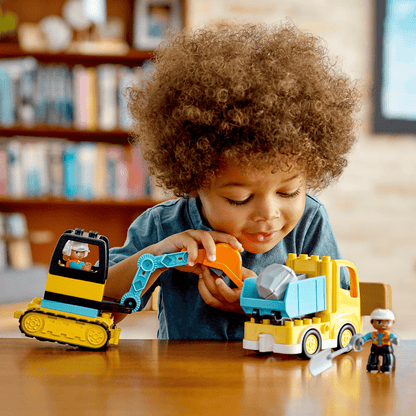 LEGO DUPLO: Truck & Tracked Excavator (10931)