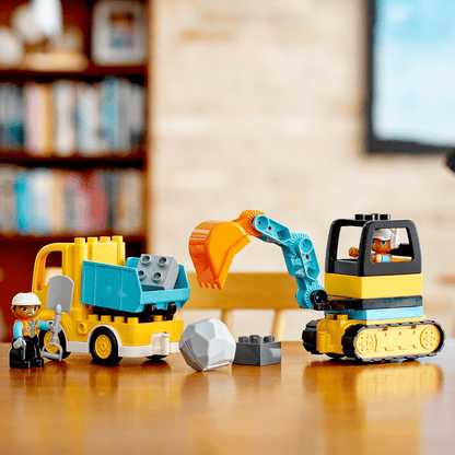 LEGO DUPLO: Truck & Tracked Excavator (10931)