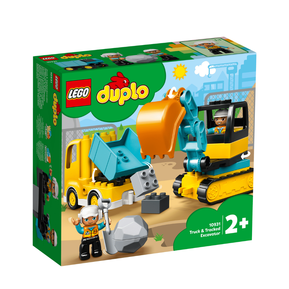 LEGO DUPLO: Truck & Tracked Excavator (10931)