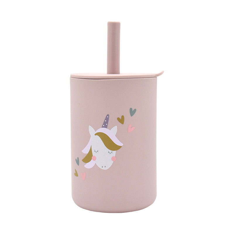 Leak-proof Silicone Children's Drinking Cup