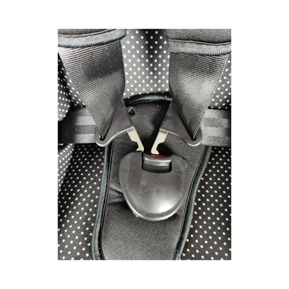NEEVA 2 in 1 Booster Car Seat (CT515) - BLACK / WHITE DOTS