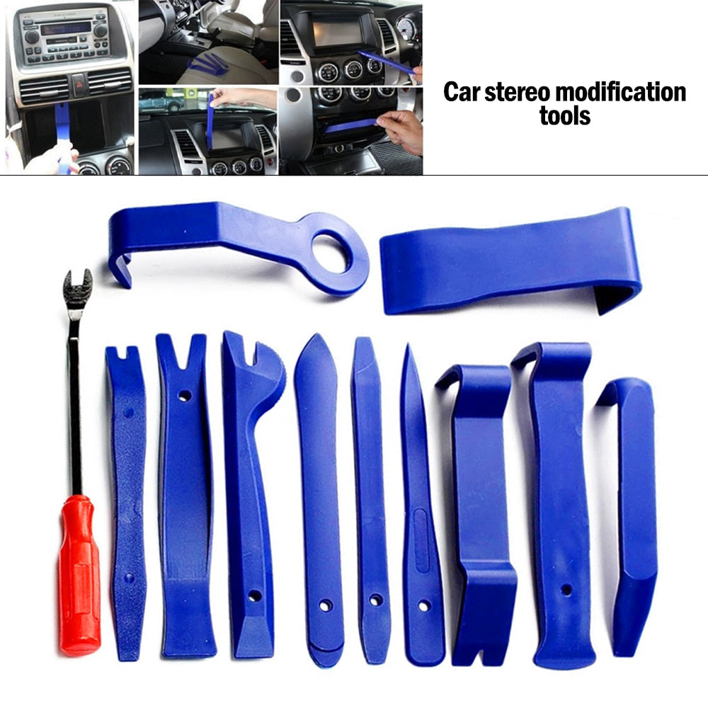 12Pcs Car Trim Removal Tools Kit - salelink.co.nz