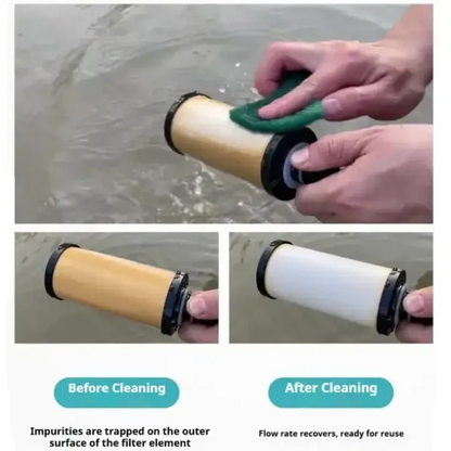 10L Gravity Water Filter Bag with 0.01μm Ultrafiltration