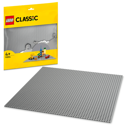 LEGO Classic: Gray Baseplate (11024)