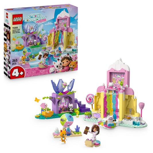 LEGO Gabbys Dollhouse: Sweet Treat Mountain & Kitty (11205)