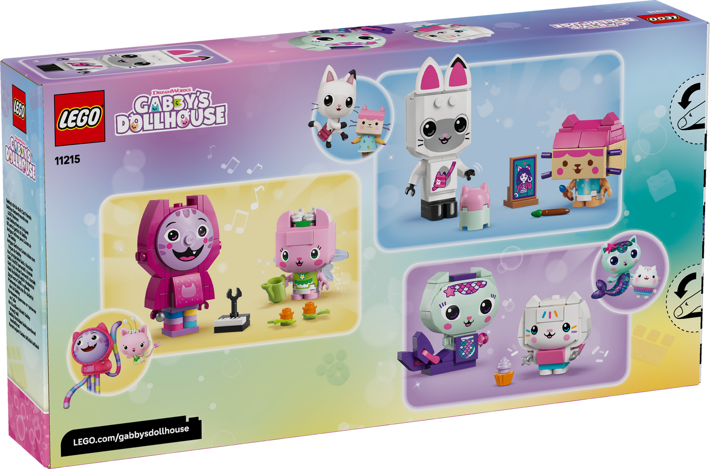LEGO Gabbys Dollhouse: Gabbys Brick-Built Cat Friends (11215)