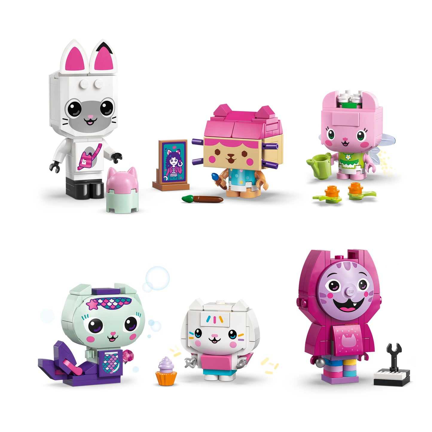 LEGO Gabbys Dollhouse: Gabbys Brick-Built Cat Friends (11215)