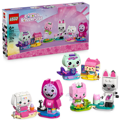 LEGO Gabbys Dollhouse: Gabbys Brick-Built Cat Friends (11215)