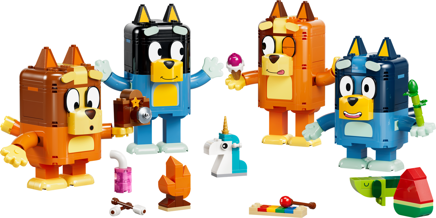 LEGO Bluey: Brick-Built Bluey Family (11217)
