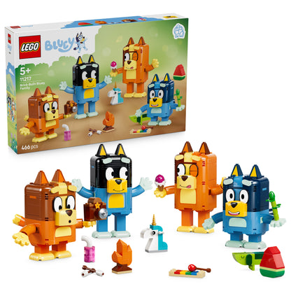 LEGO Bluey: Brick-Built Bluey Family (11217)