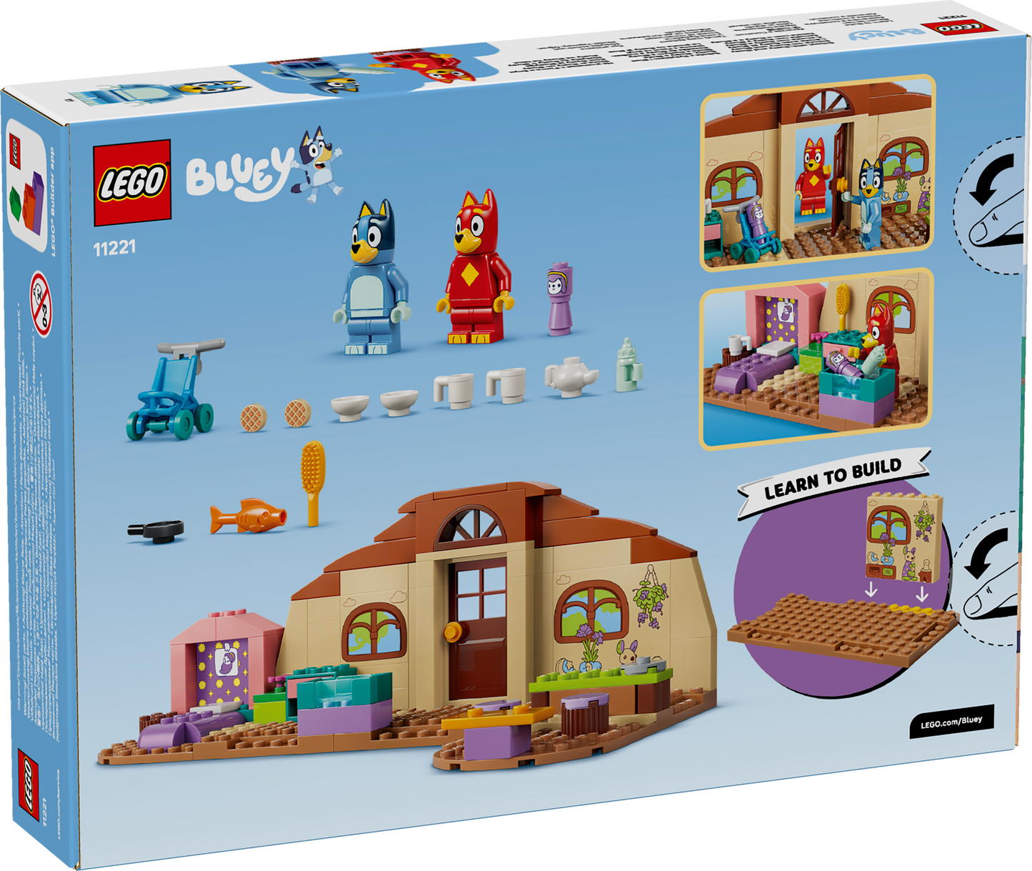 LEGO Bluey: School with Rusty and Bluey (11221)