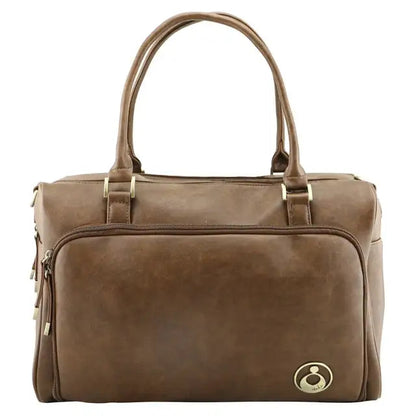 Isoki Double Zip Satchel REDWOOD - Babyonline