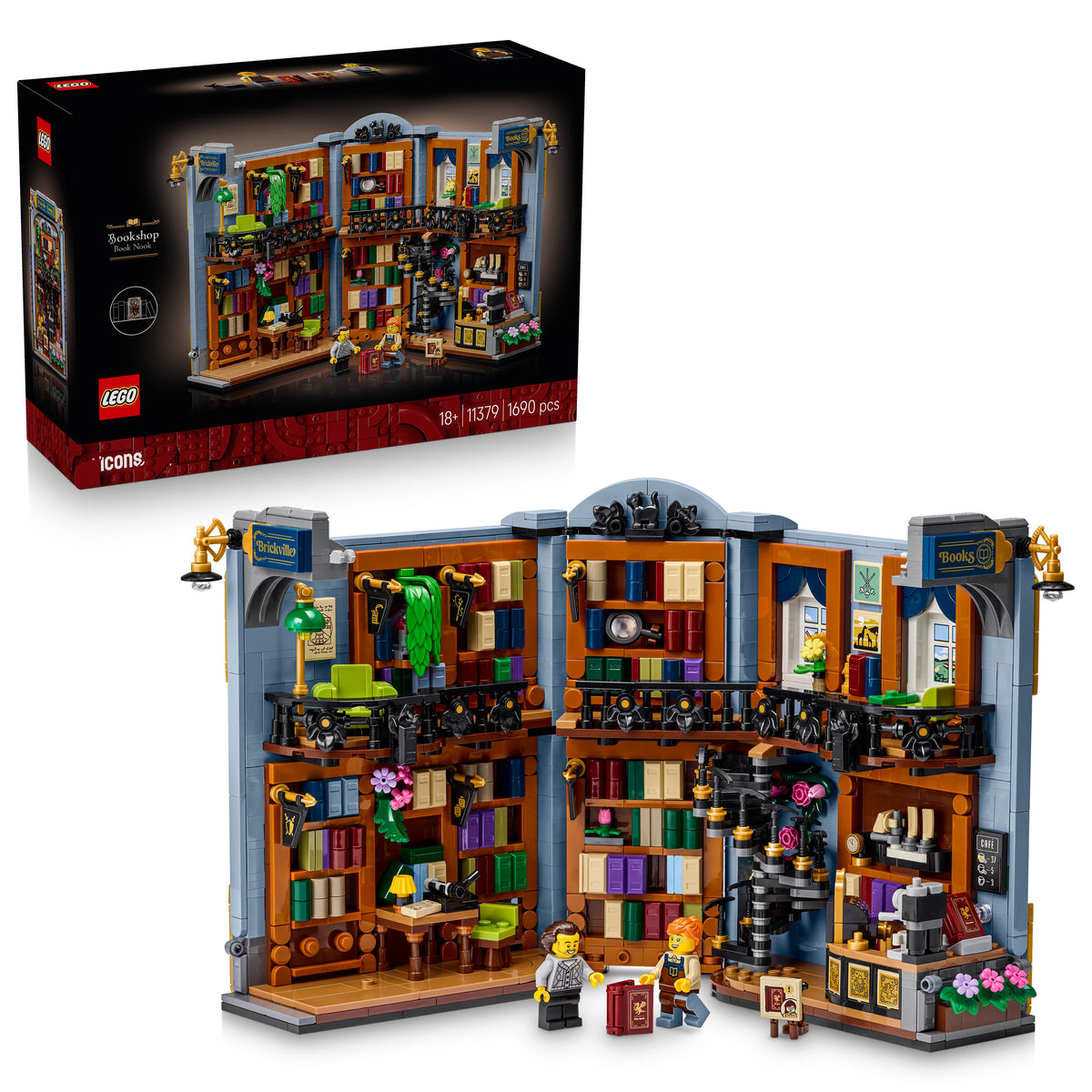 LEGO Icons: Bookshop: Book Nook (11379)