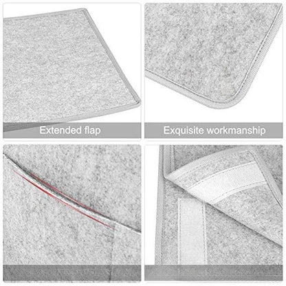 Sofa Armrest Storage Organizer Light Gray