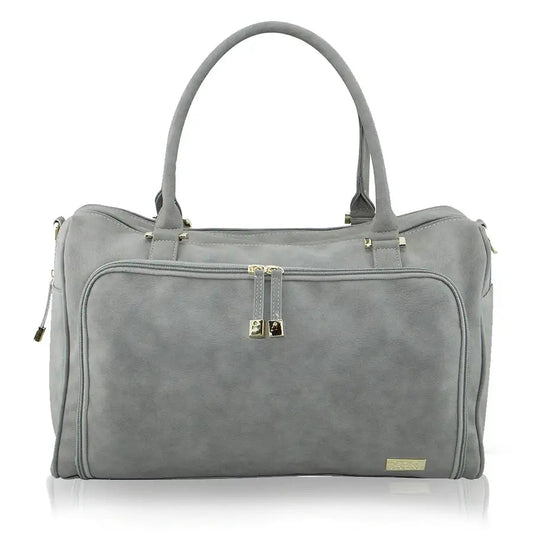 Isoki Double Zip Satchel STONE - Babyonline