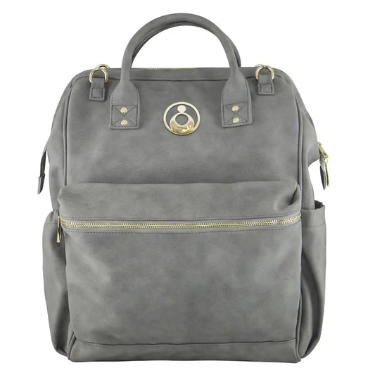 Isoki Nappy Bag Byron Backpack STONE - Babyonline