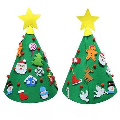 DIY Felt Christmas Tree Set