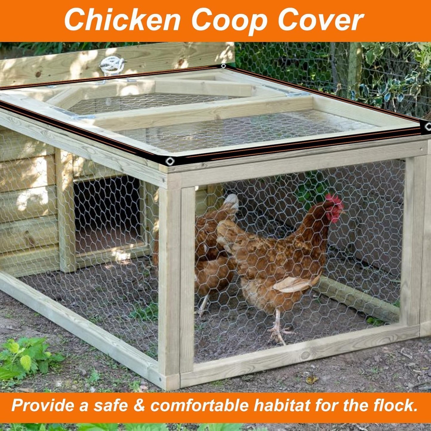 Waterproof Clear Tarpaulin 3MX4M