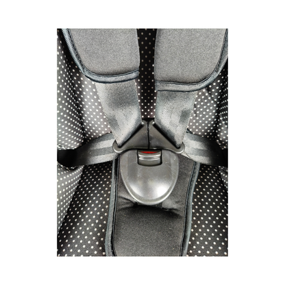 NEEVA 2 in 1 Booster Car Seat (CT515) - BLACK / WHITE DOTS
