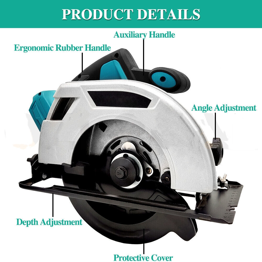 7'' Circular Saw without Battery