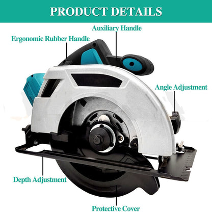 7'' Circular Saw without Battery