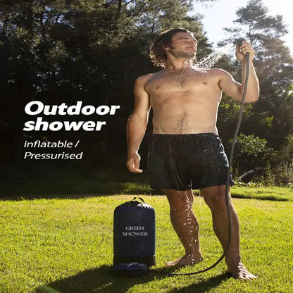 11L Portable Inflatable Camping Shower Bag