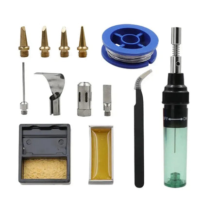 Portable Gas Soldering Iron Kit