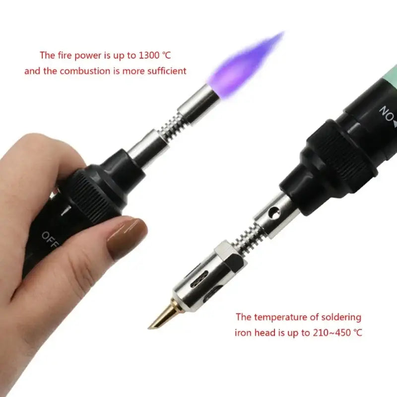 Portable Gas Soldering Iron Kit