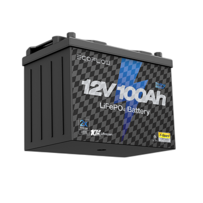 EcoFlow Lithium 12V 100Ah Deep Cycle LiFePO4 Battery