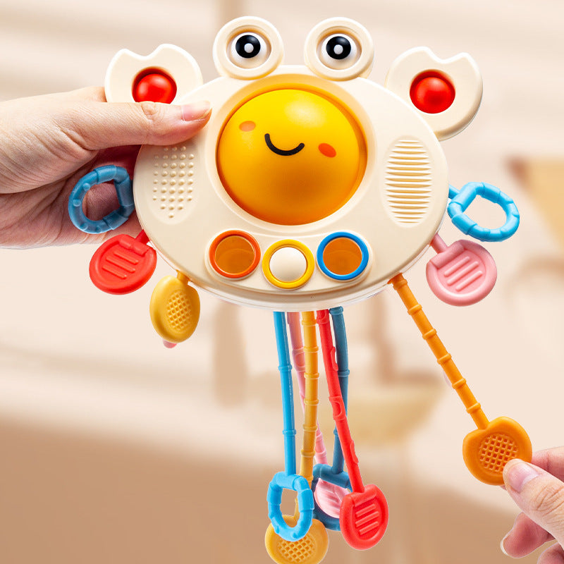 Finger Pumping Crab Music Toy