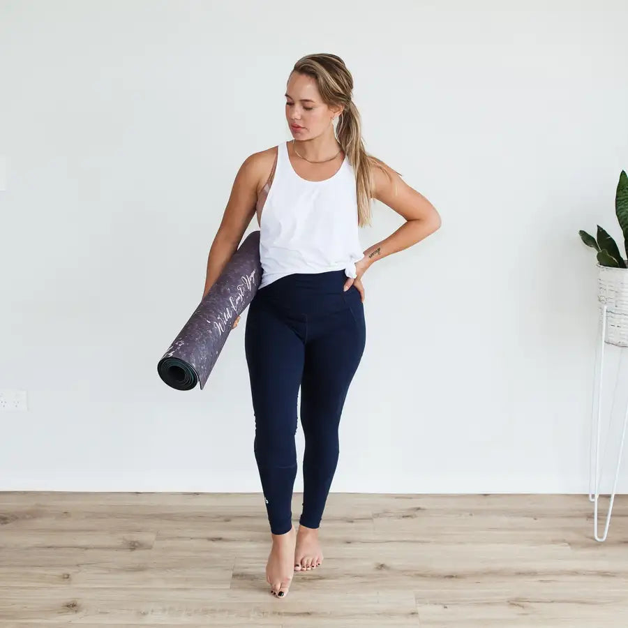 Milkbar Active Leggings | Extra High Waist 7/8 | NAVY - Babyonline