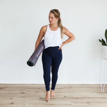 Milkbar Active Leggings | Extra High Waist 7/8 | NAVY - Babyonline