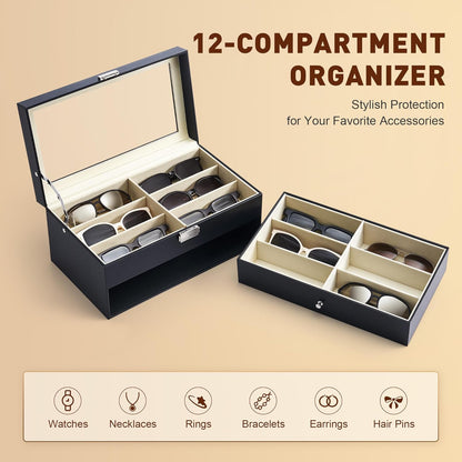 Sunglasses Organizer with 12 Slots