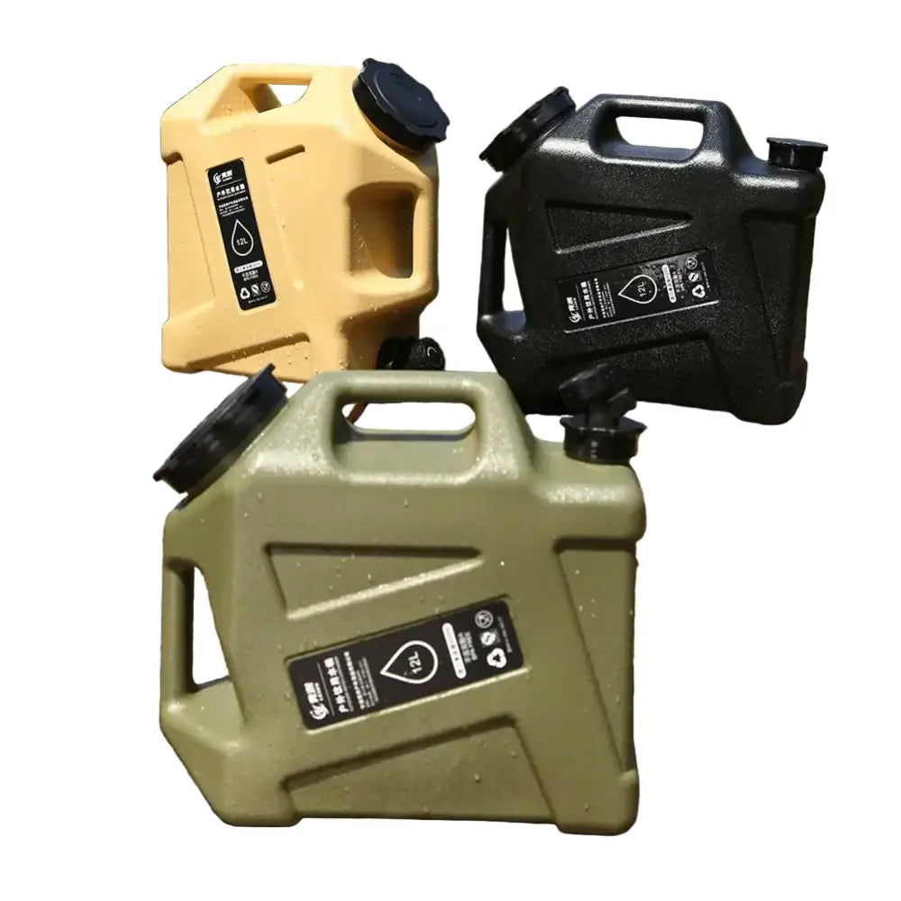 12L Portable Camping Water Bag with Faucet (3 colours available)