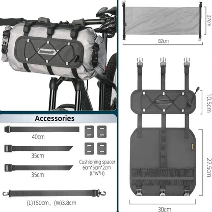 12L Waterproof Bike Handlebar Bag (different sets available)