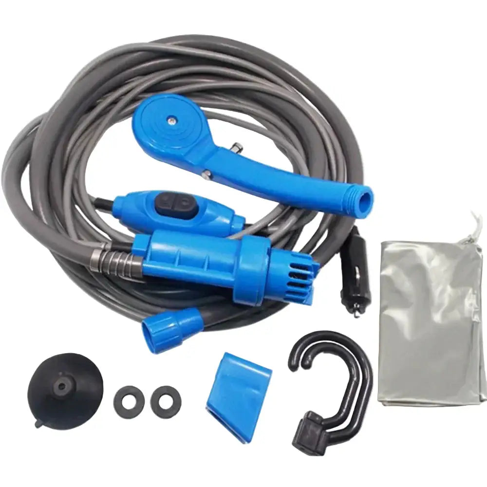 12V Portable Camping Shower Pump (3 colours available)