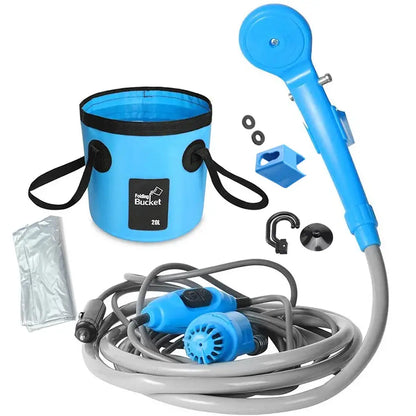 12V Portable Camping Shower Pump (3 colours available)