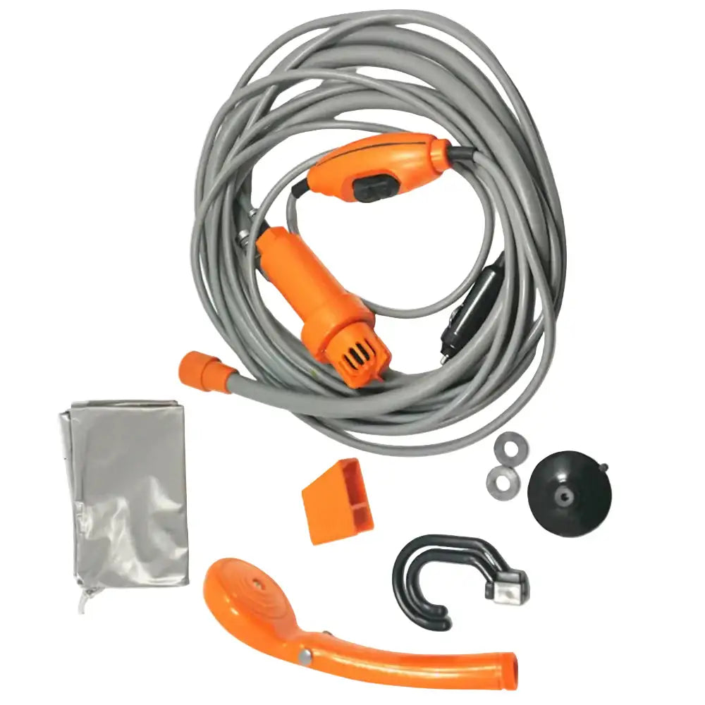 12V Portable Camping Shower Pump (3 colours available)