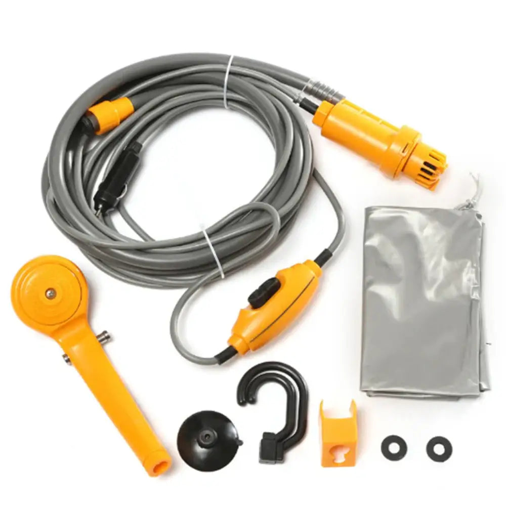 12V Portable Camping Shower Pump (3 colours available)